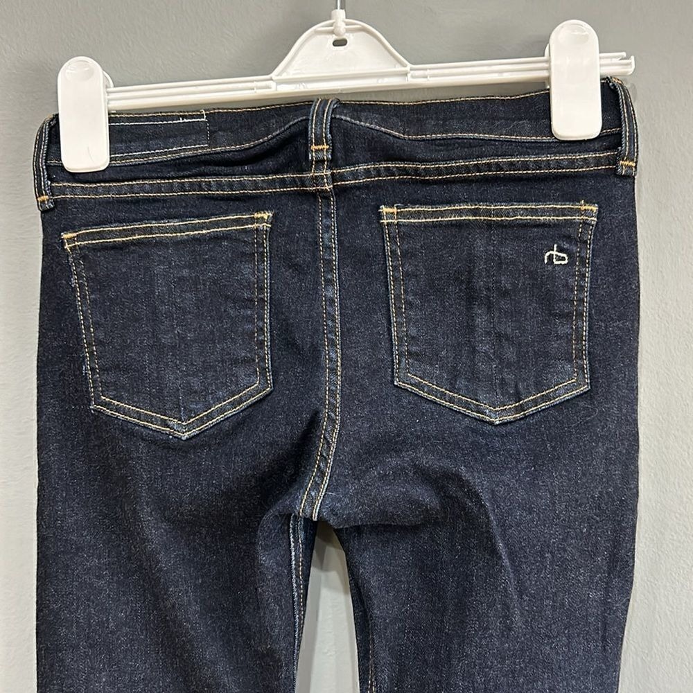 Rag & Bone Jeans Womens Size 26 Blue dark Wash Skinny Leg Denim Pants - Picture 4 of 7